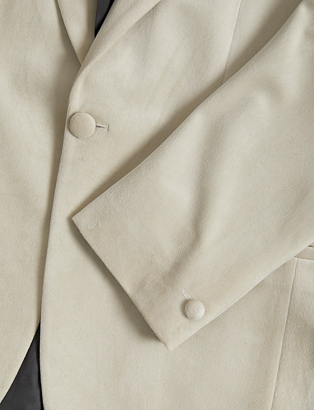 Slim Fit Velvet Jacket