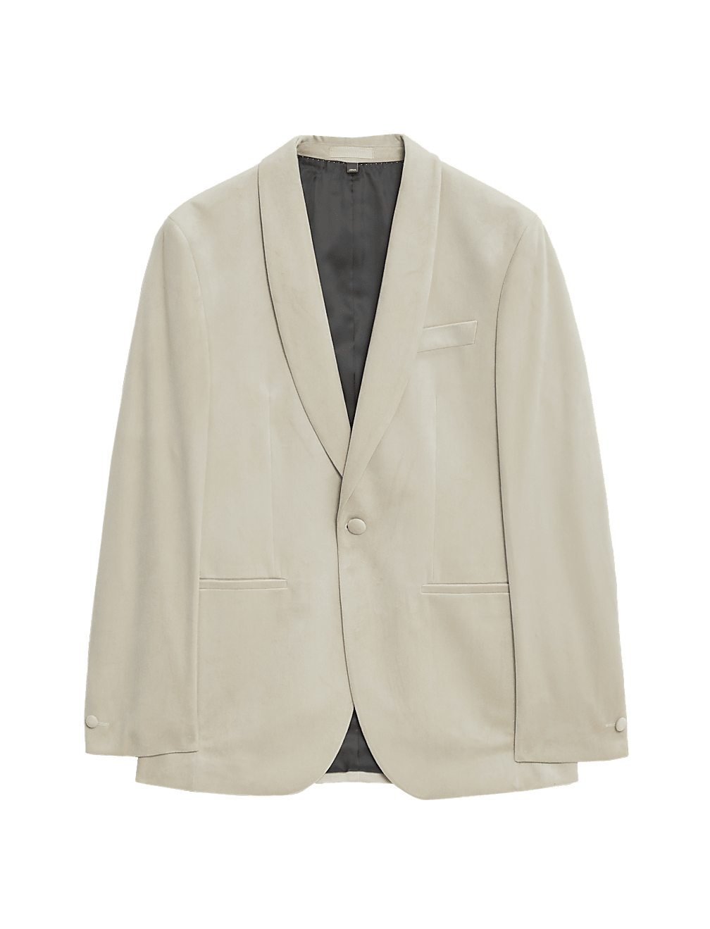 Slim Fit Velvet Jacket