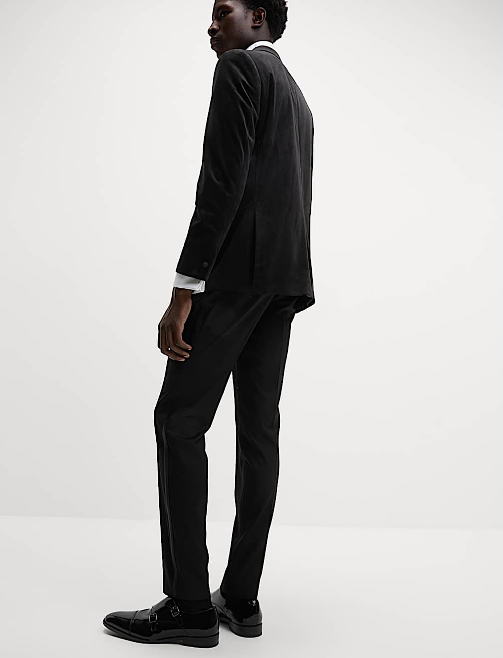Slim Fit Velvet Tuxedo Jacket