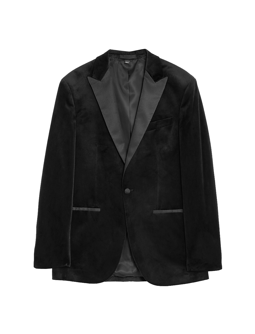 Slim Fit Velvet Tuxedo Jacket
