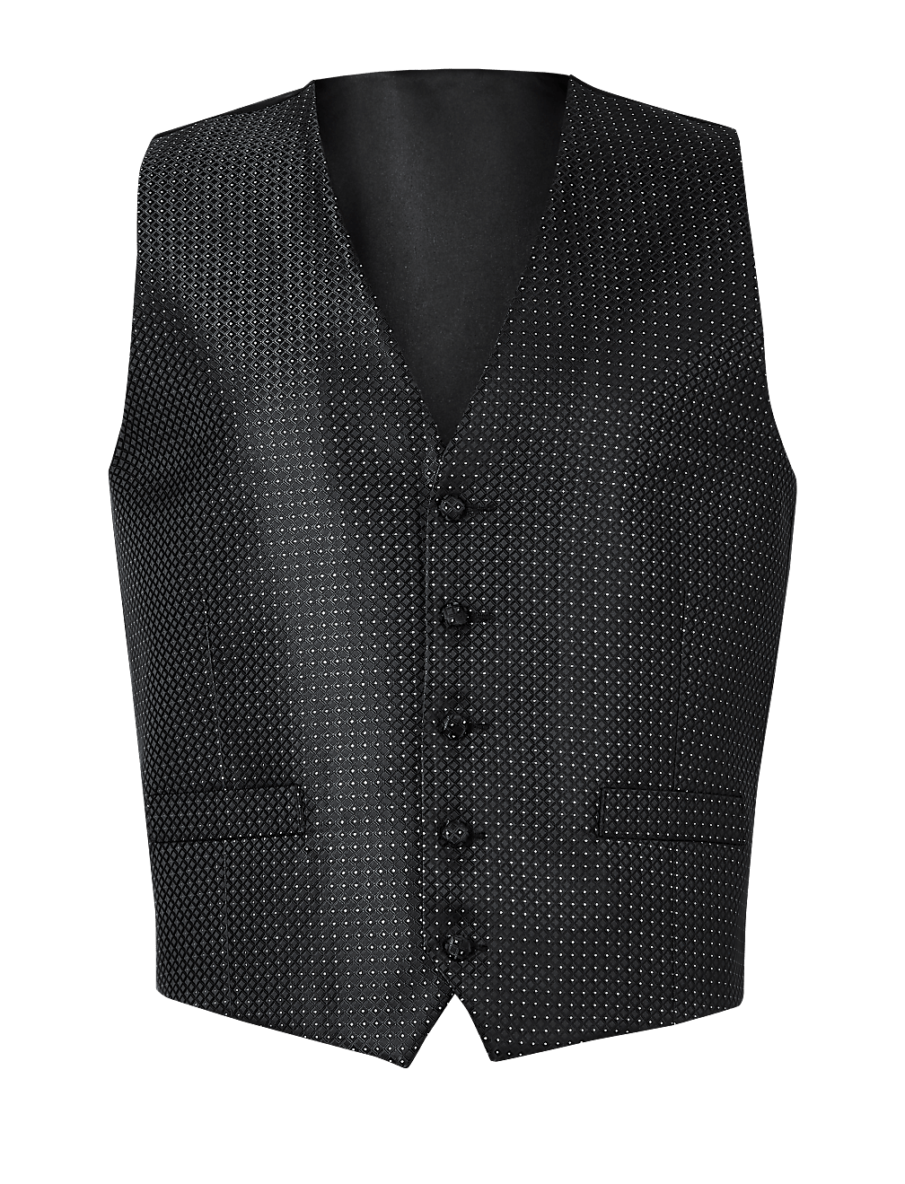 Regular Fit Patterned Waistcoat