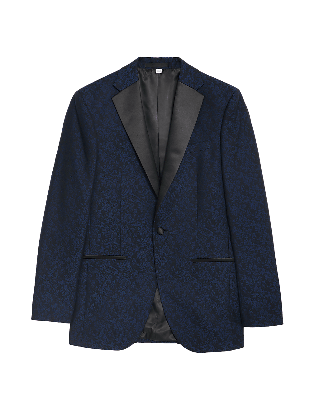 Tailored Fit Mini Jacquard Floral Blazer