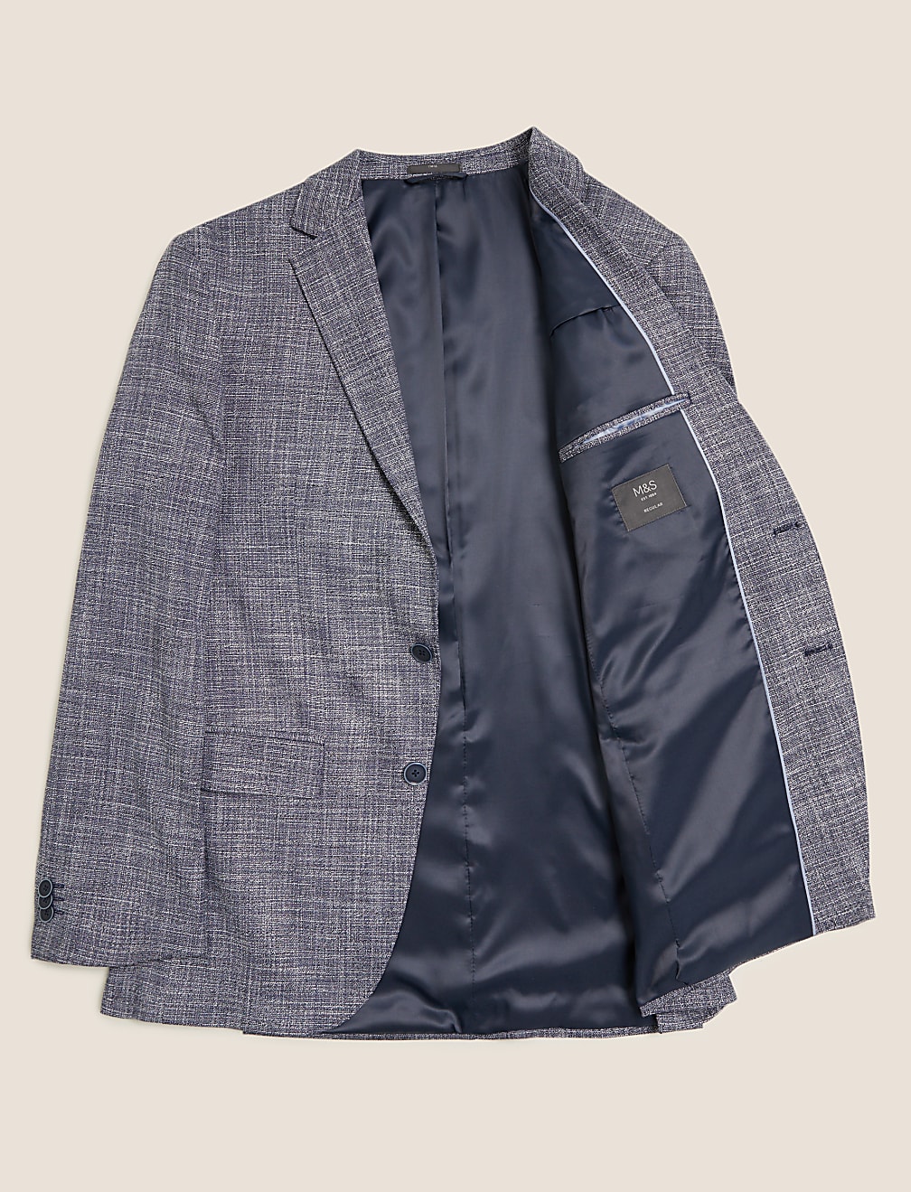 Regular Fit Textured Jacket