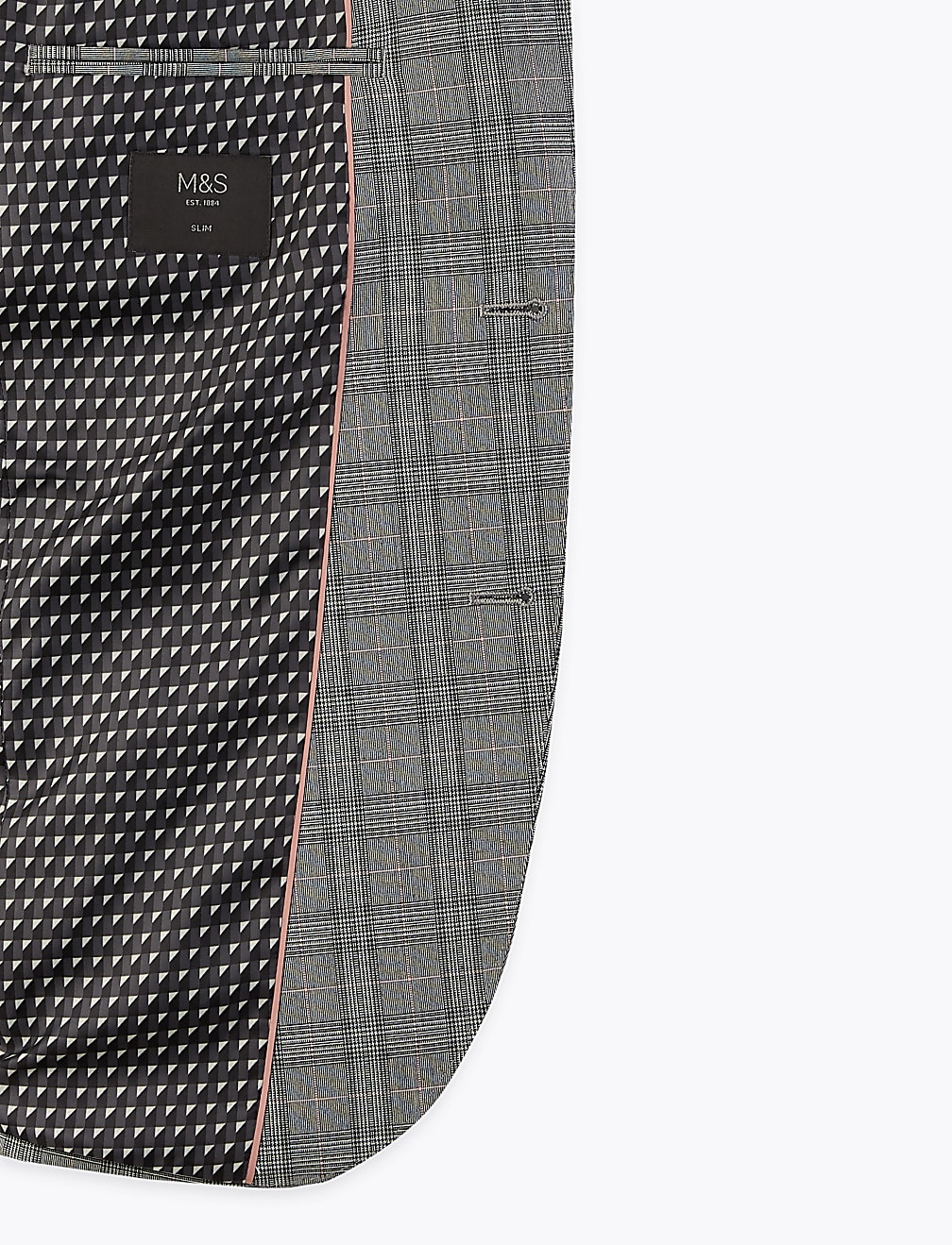Slim Prince of Wales Checked Blazer
