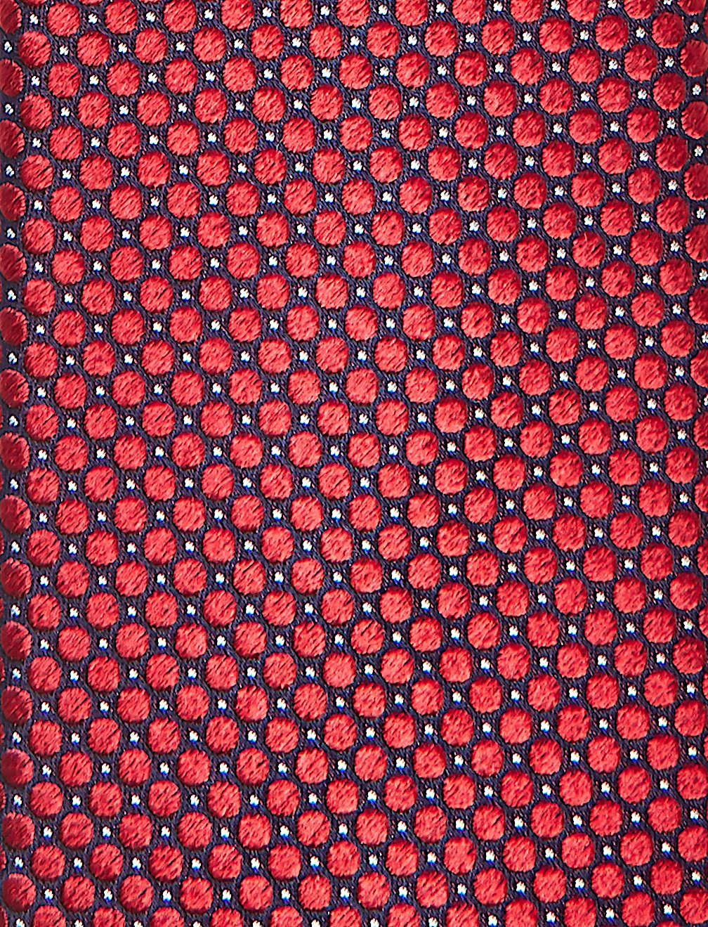 Polka Dot Pure Silk Tie