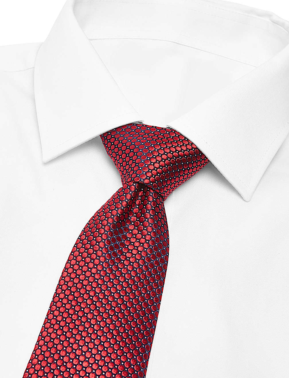 Polka Dot Pure Silk Tie