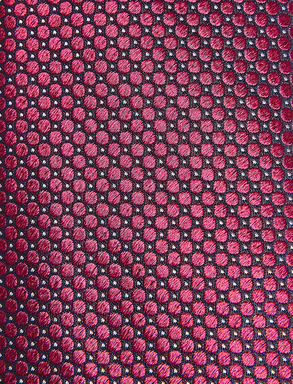 Polka Dot Pure Silk Tie