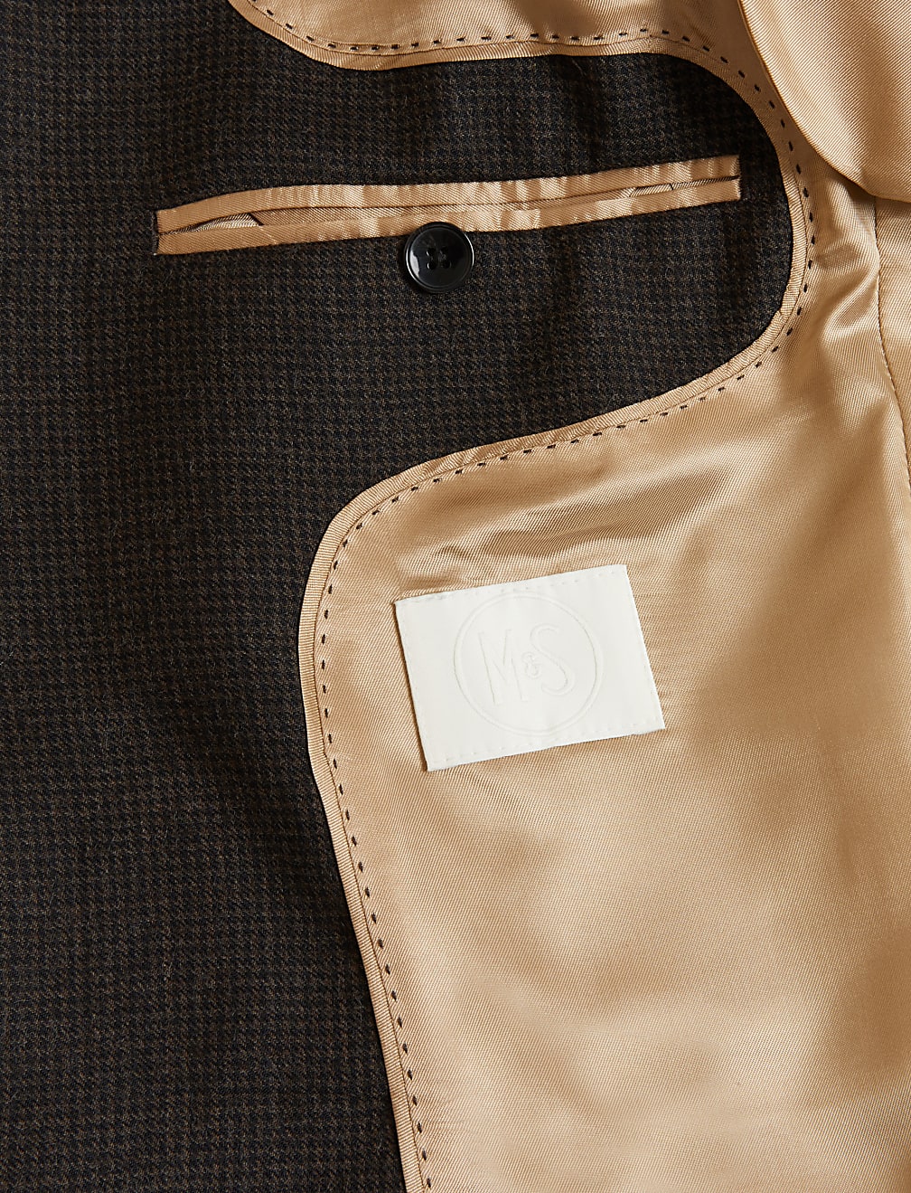 Hawksworth Pure Wool Heritage Check Blazer