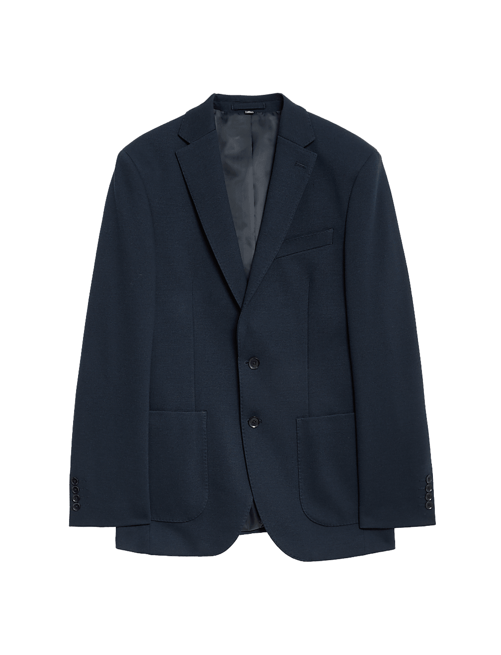 Textured Jersey Jacket with Stretch