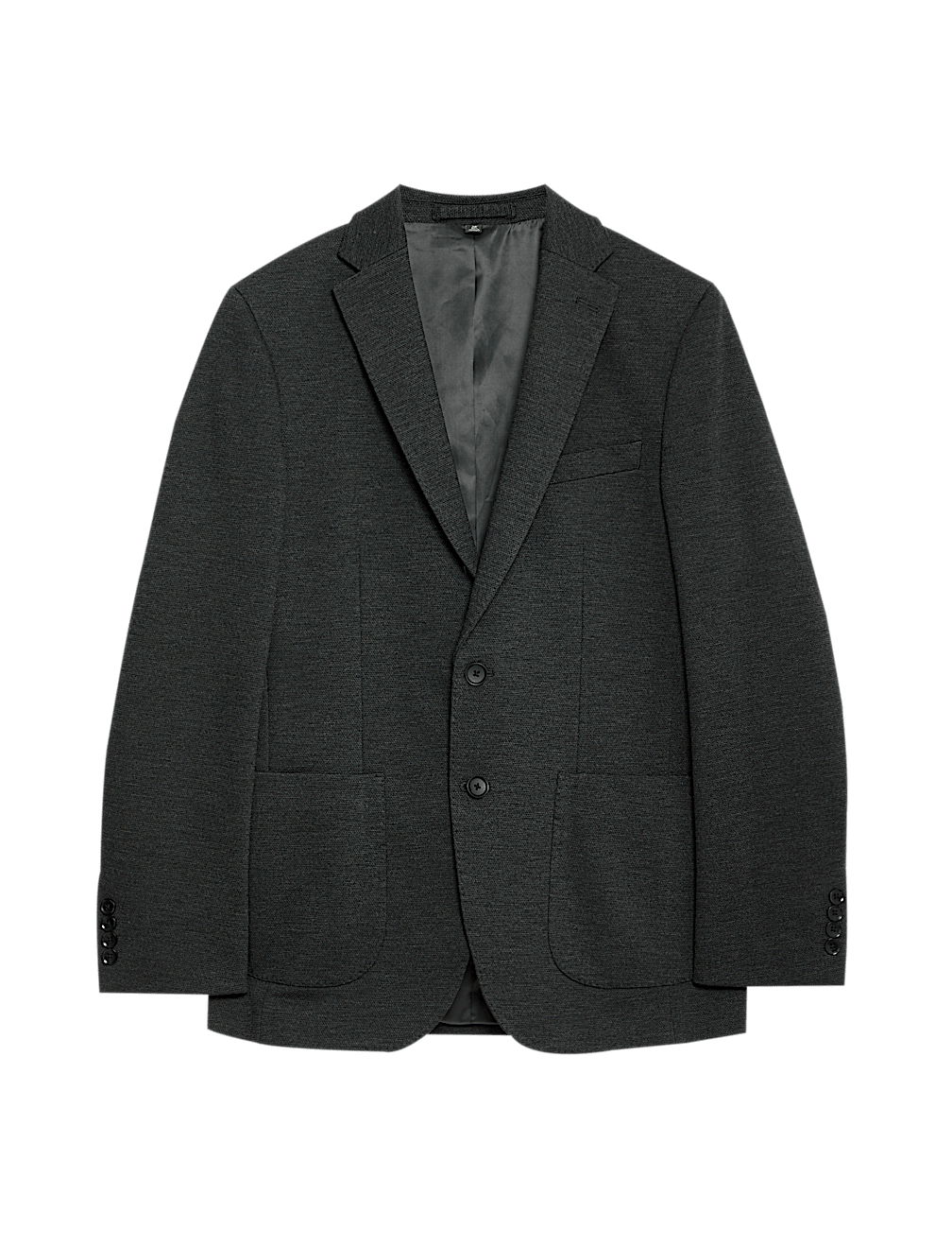 Textured Jersey Jacket with Stretch
