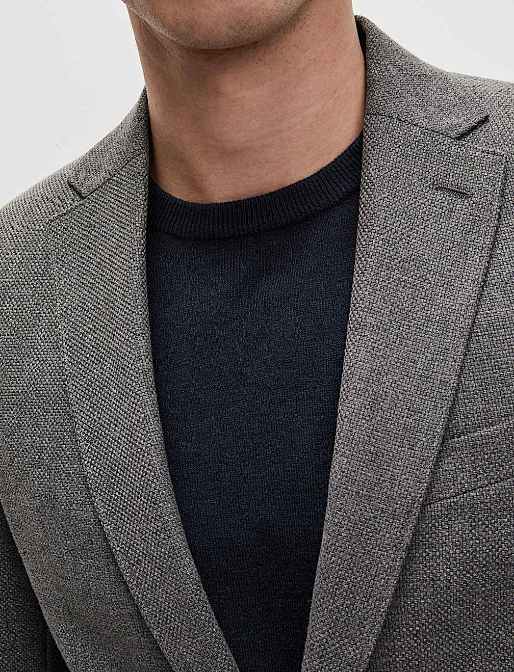 Textured Blazer