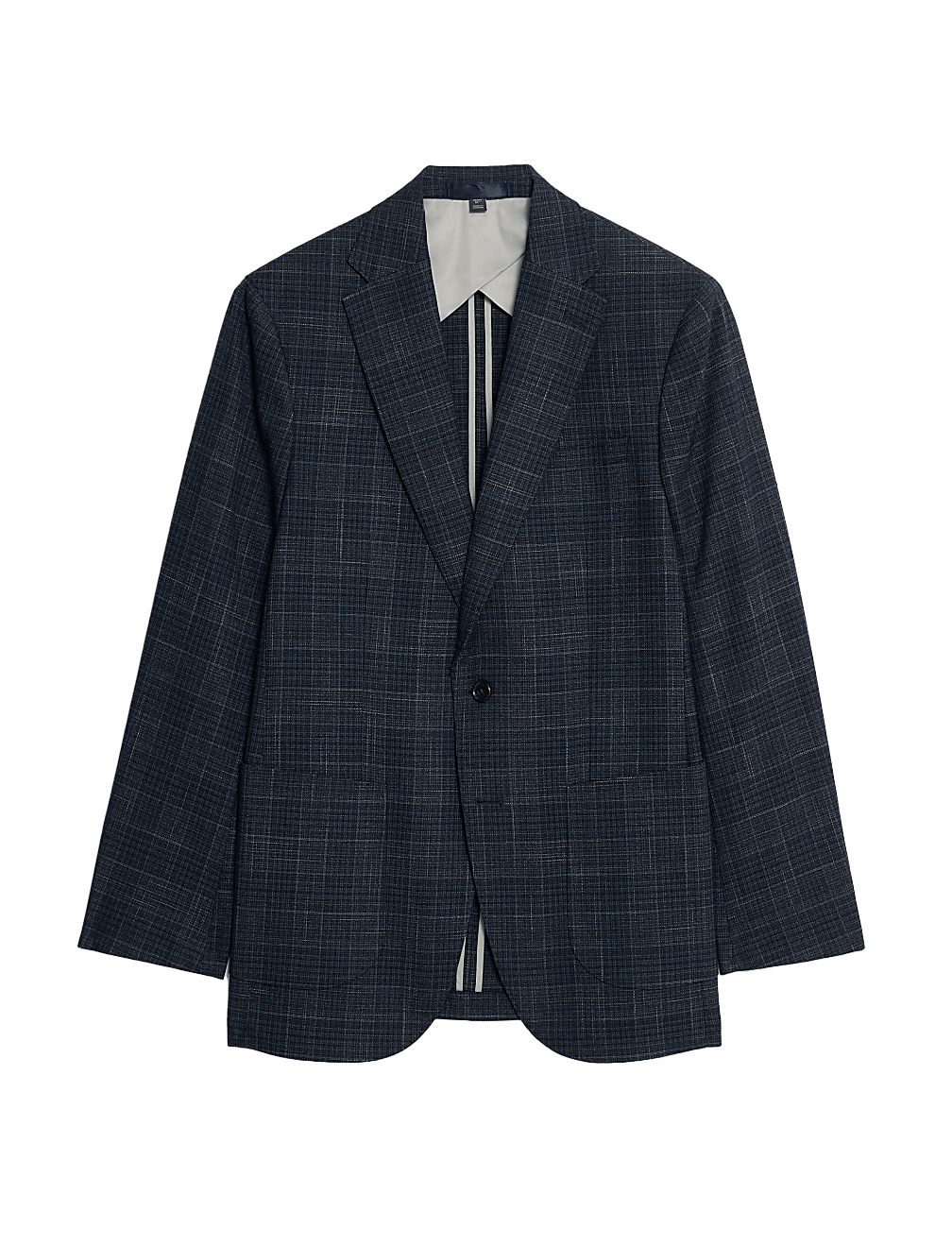 Tailored Fit Check Blazer