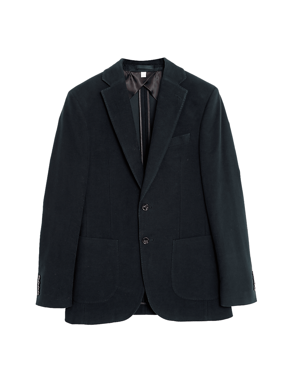 Italian Moleskin Single Breasted Blazer