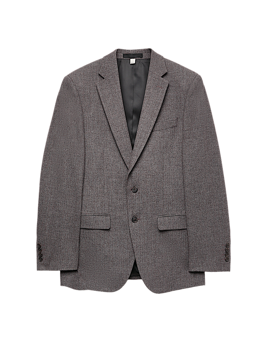 Tailored Fit Micro Check Suit Jacket