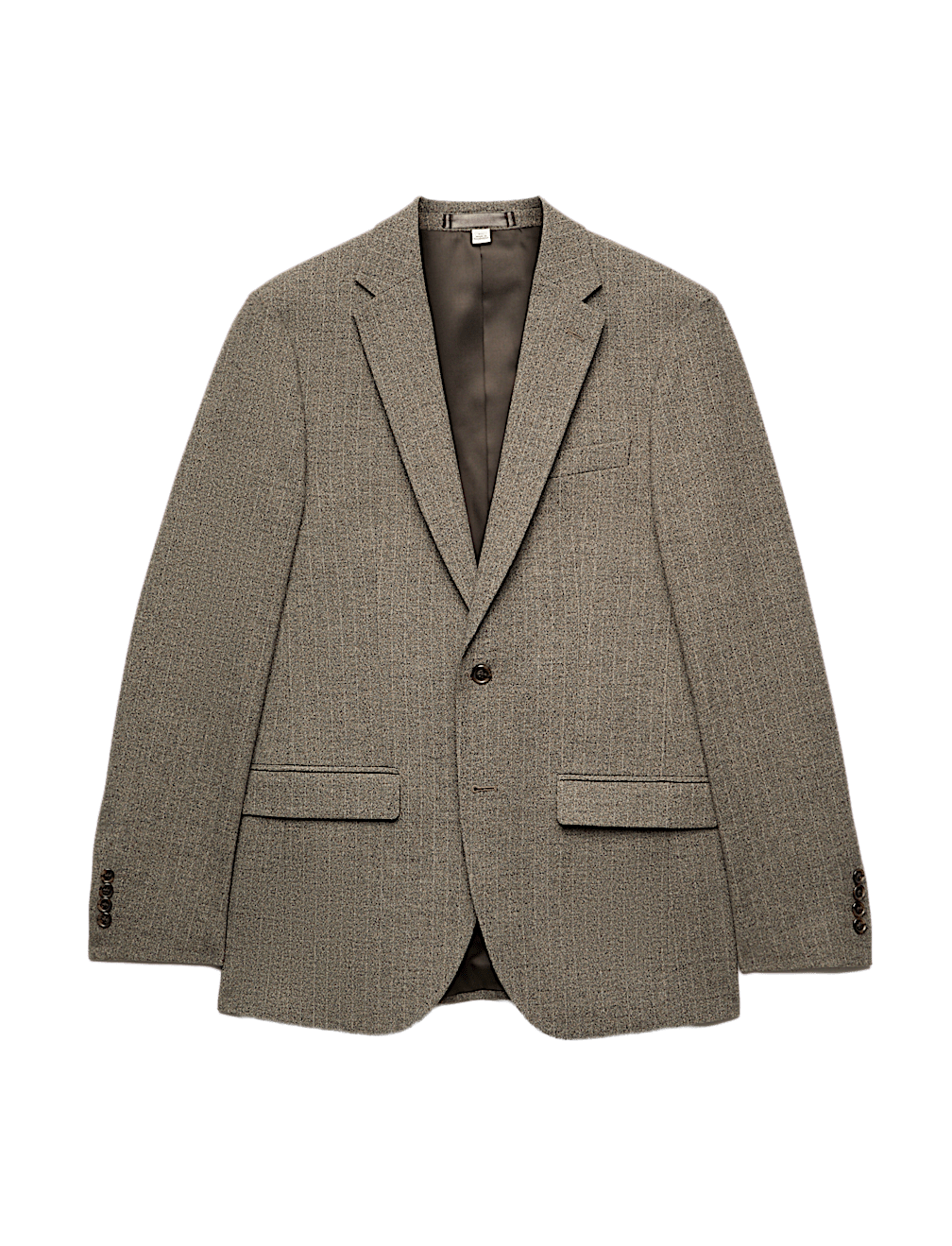 Slim Fit Striped Stretch Suit Jacket