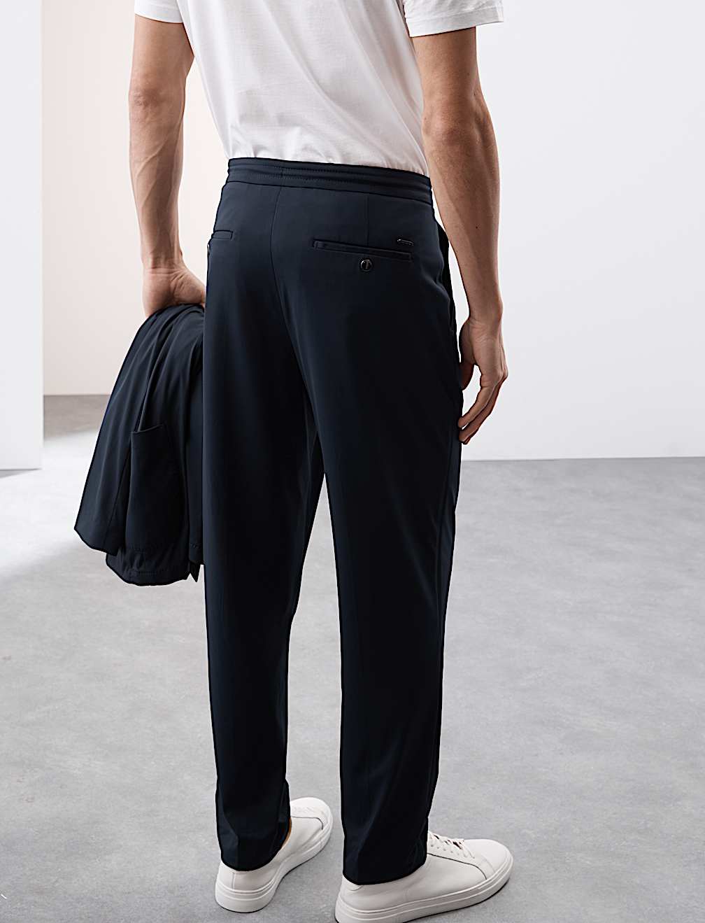 Tailored Fit Packable Suit Trousers