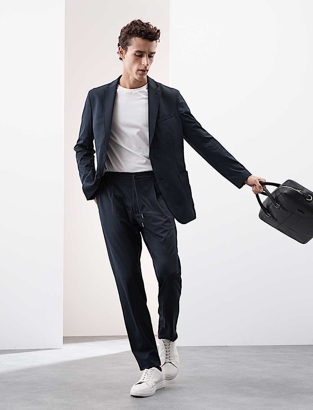 Tailored Fit Packable Suit Trousers