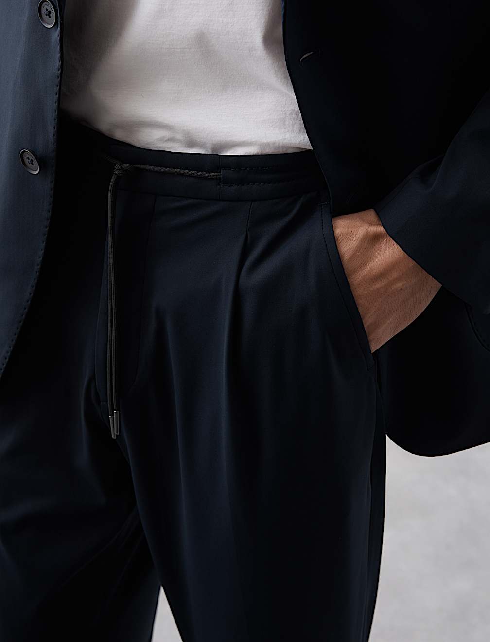 Tailored Fit Packable Suit Trousers