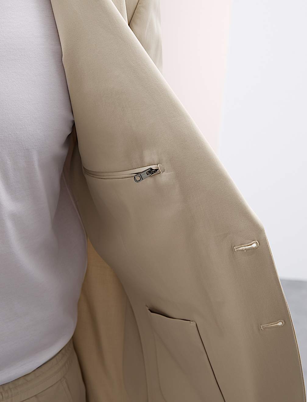 Performance Cotton Blazer