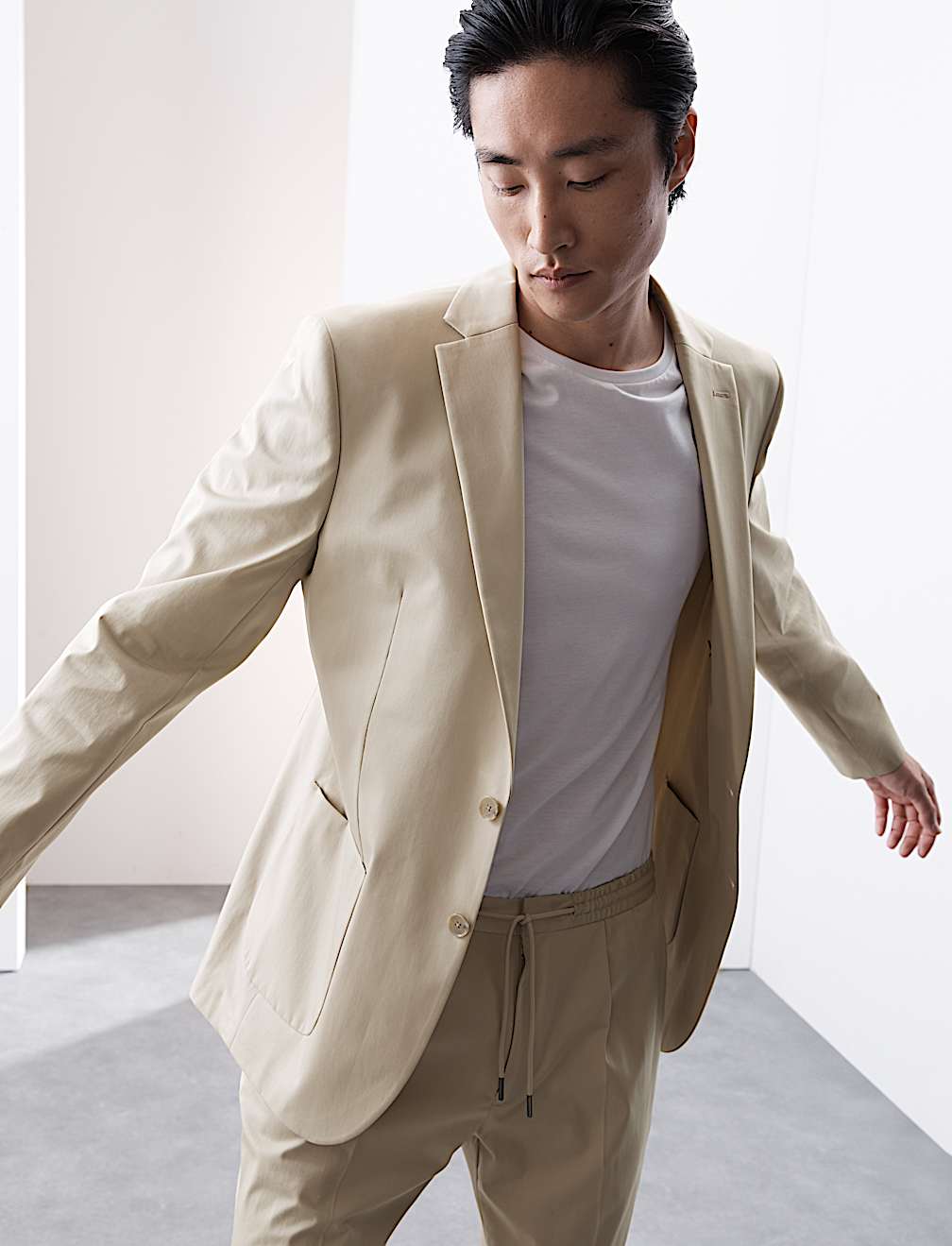 Performance Cotton Blazer