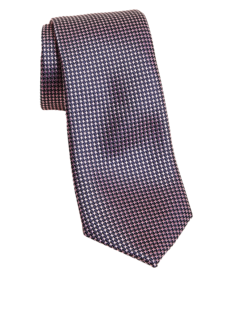 Check Pure Silk Tie