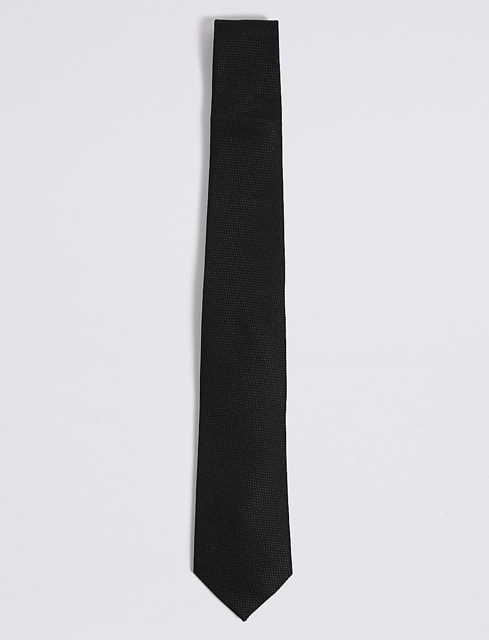 Textured Pure Silk Tie
