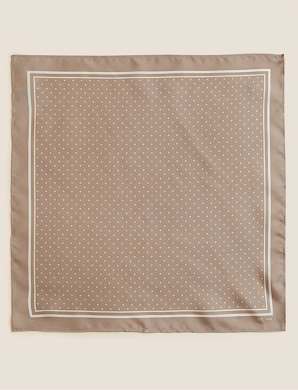 Pin Dot Pure Silk Pocket Square