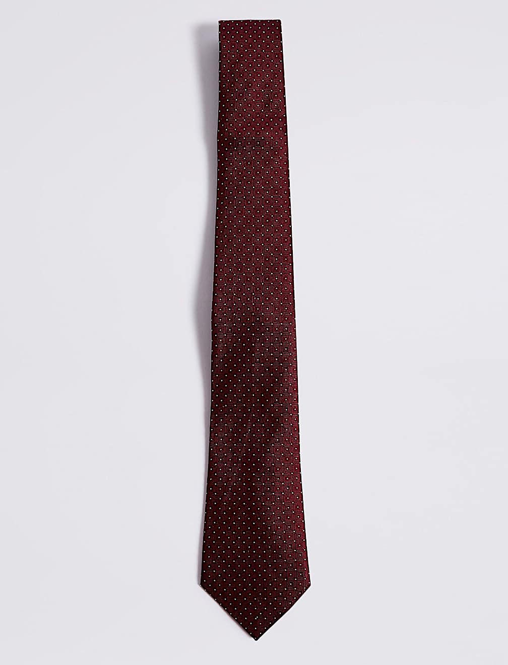 Polka Dot Pure Silk Tie'