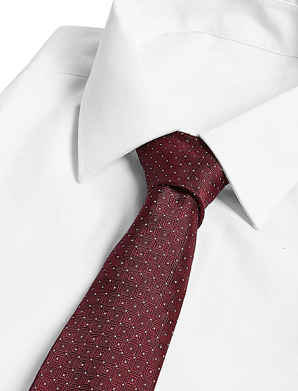 Polka Dot Pure Silk Tie'