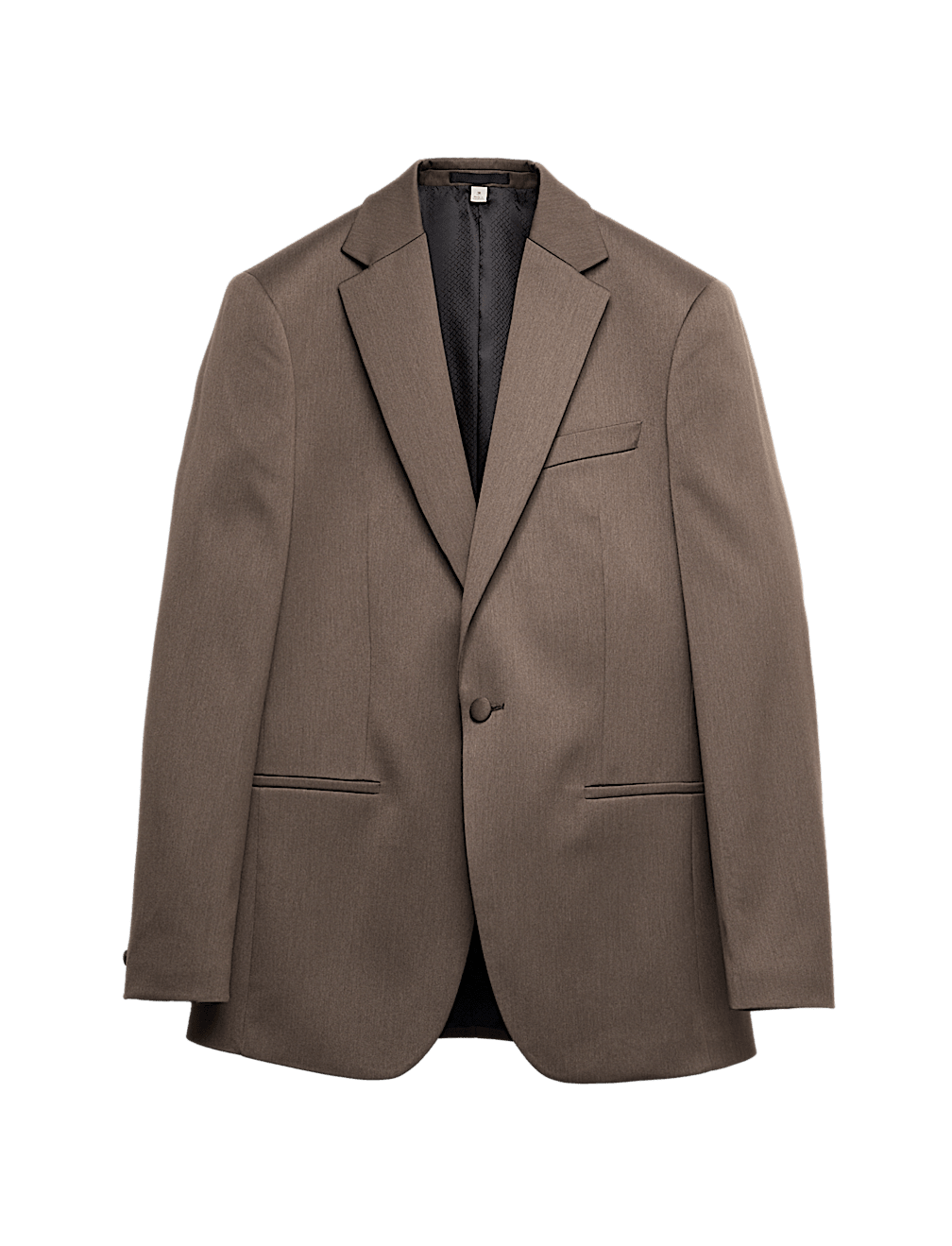 Tailored Fit Sateen Stretch Tuxedo Jacket