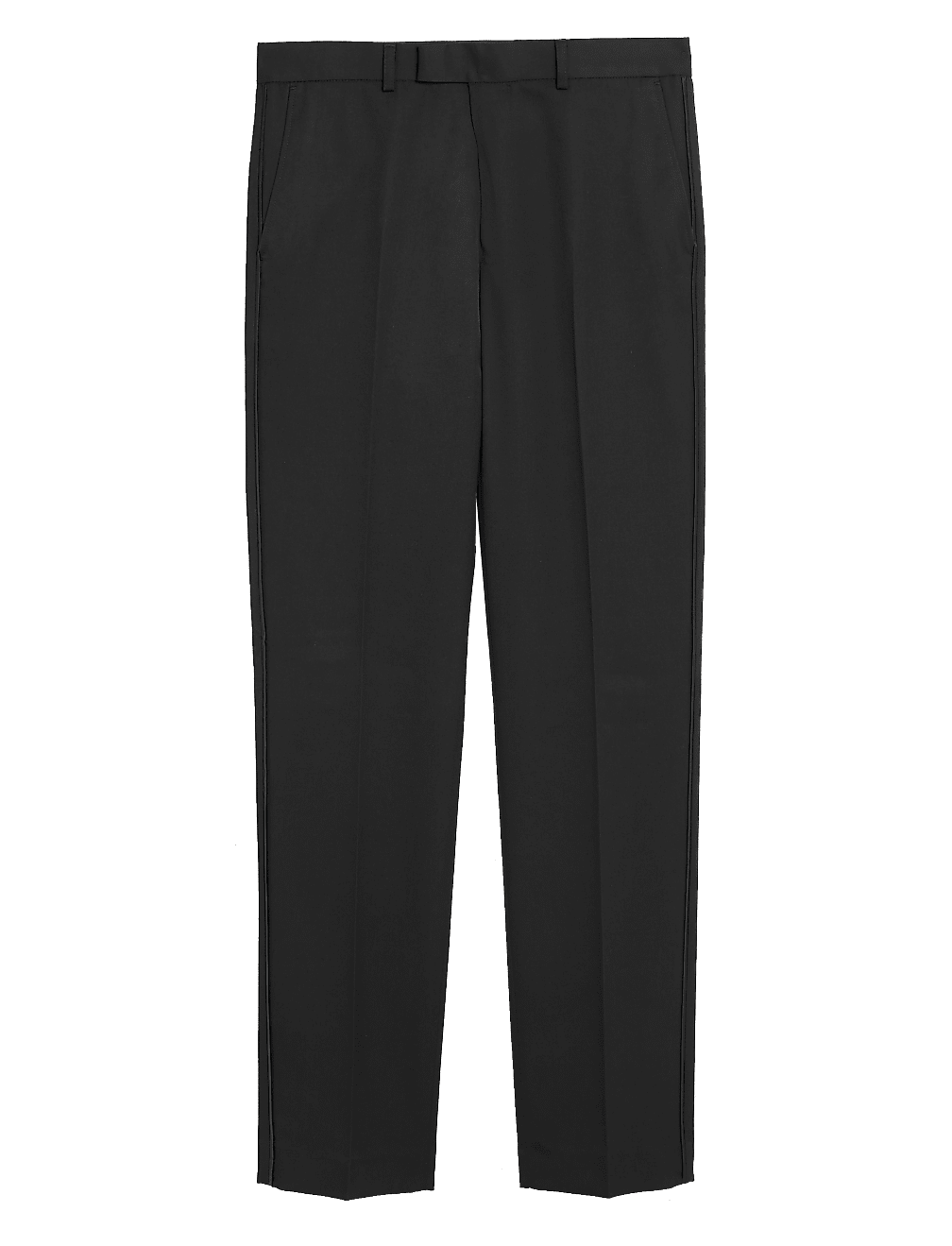 Black Slim Fit Dinner Suit Trousers