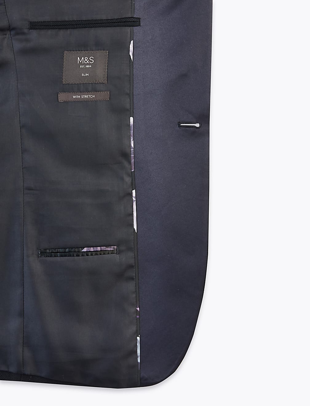 Slim Fit Textured Dinner Jacket