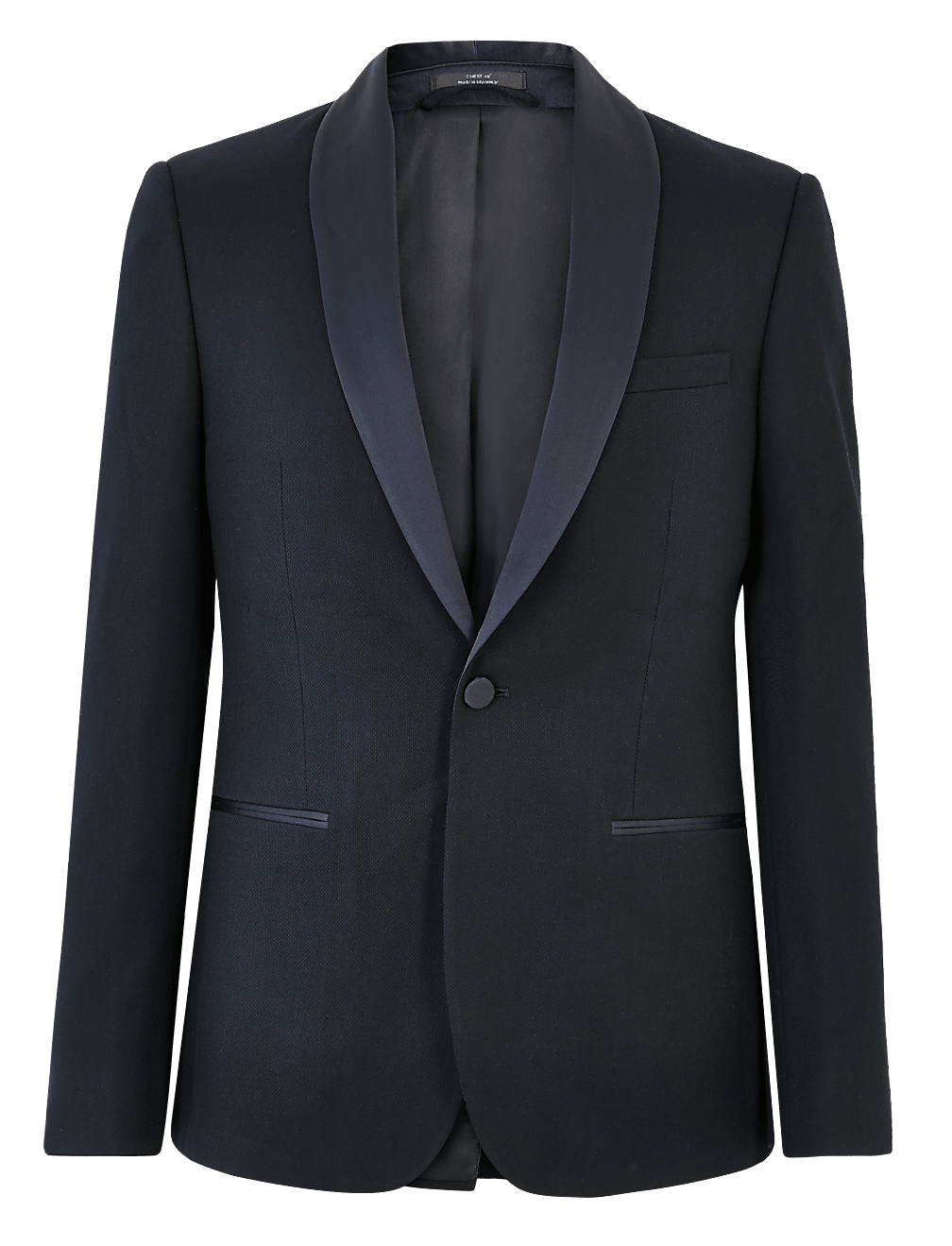 Slim Fit Textured Dinner Jacket
