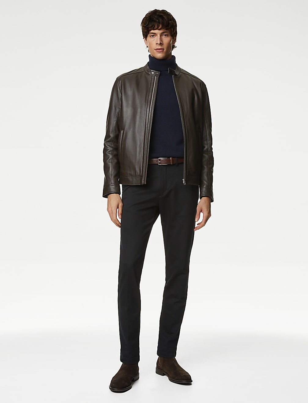 Leather Biker Jacket