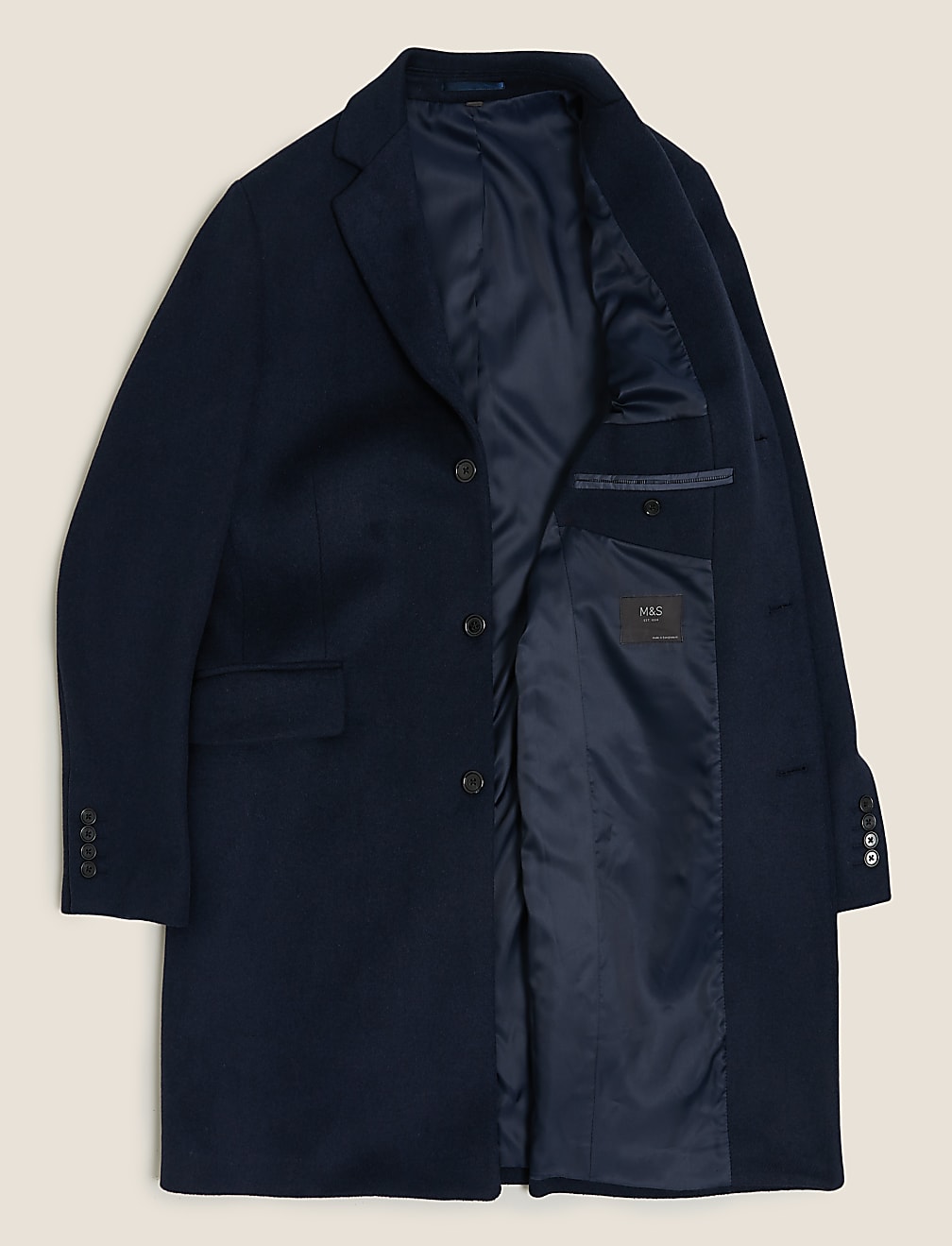 M and s overcoat best sale