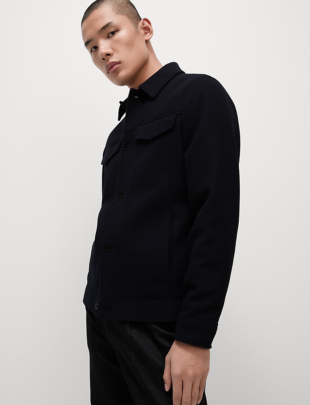 Collared Shacket