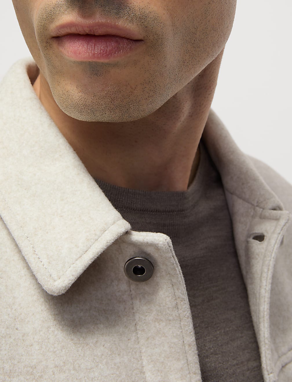 Collared Shacket