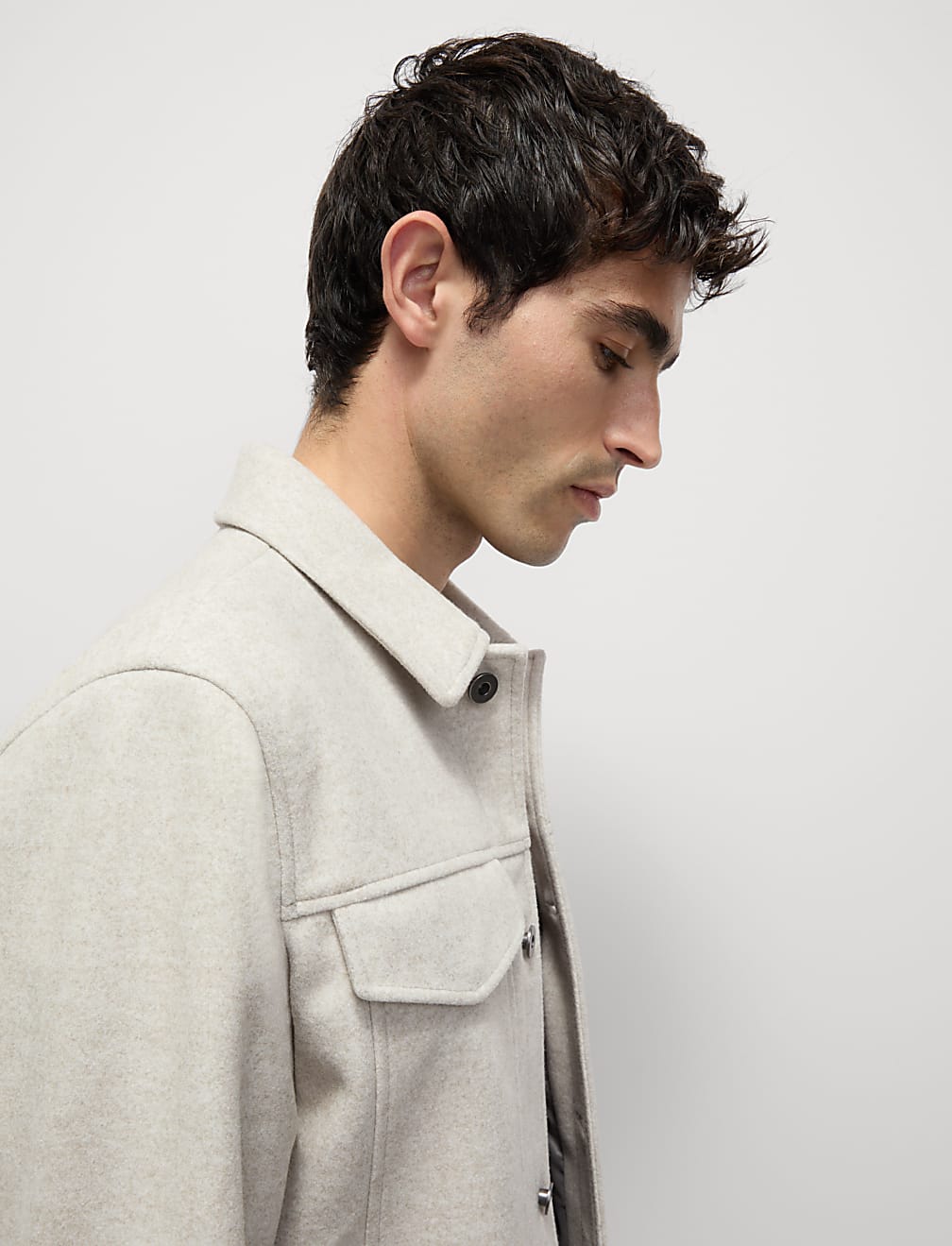 Collared Shacket
