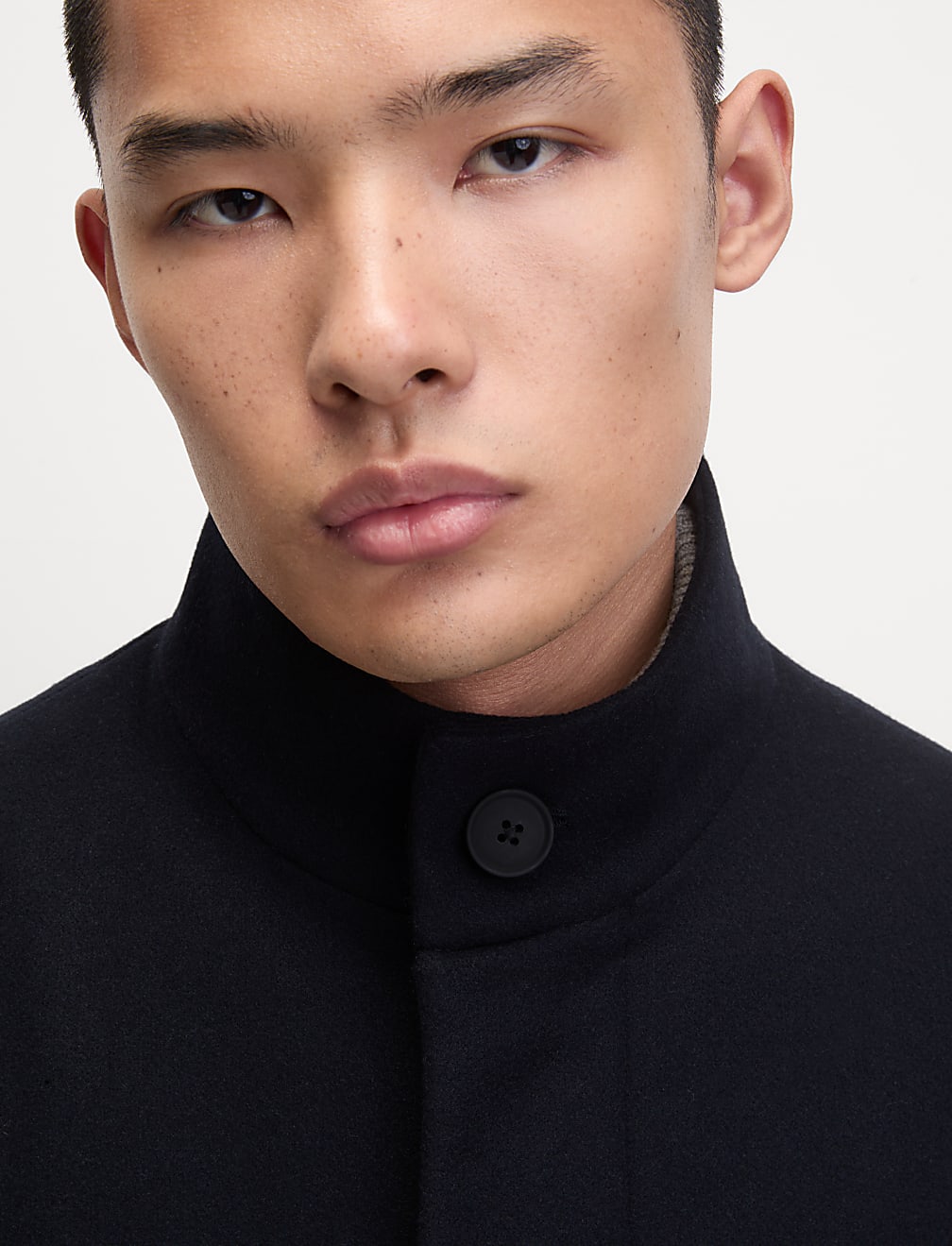Funnel Neck Coat