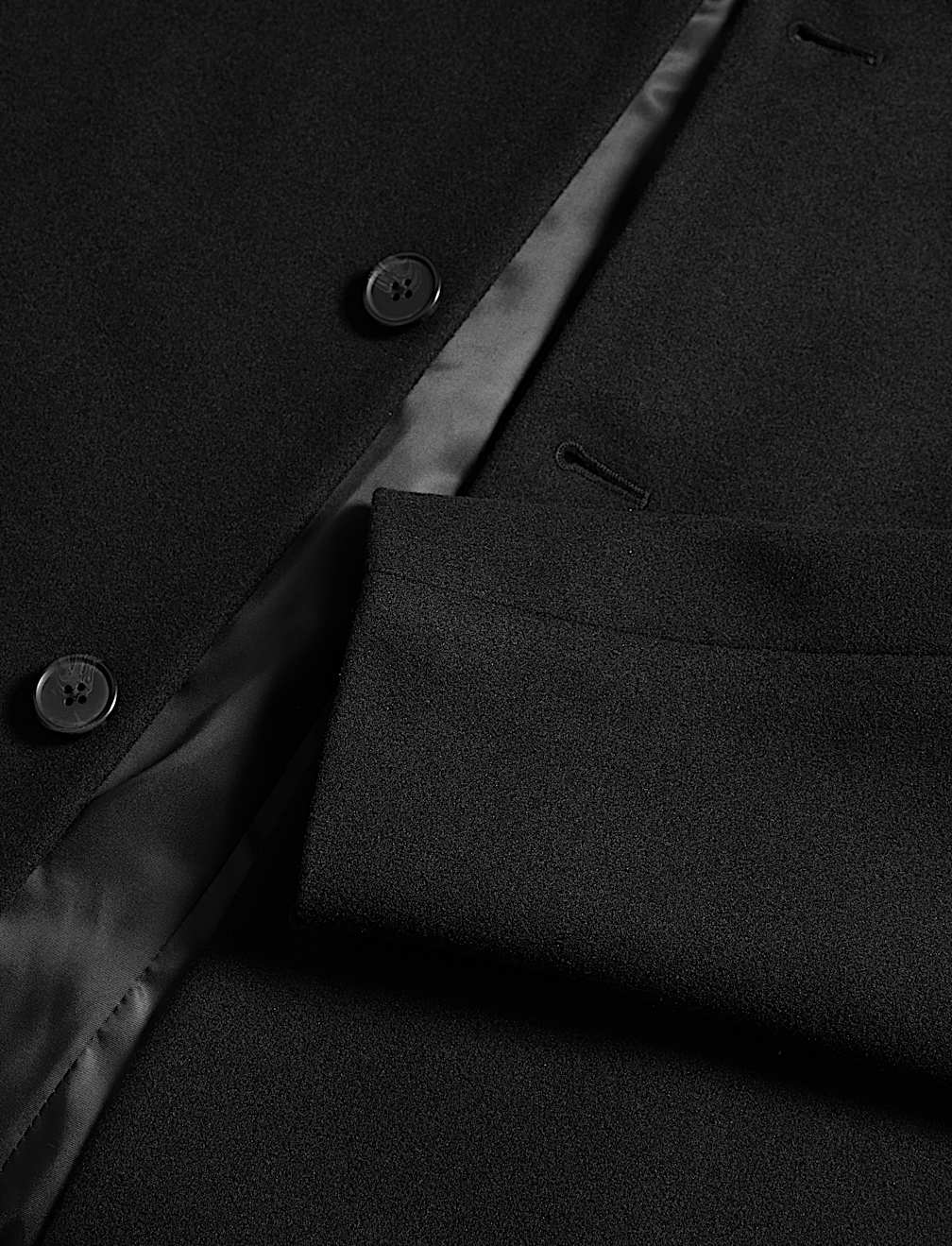 Funnel Neck Overcoat