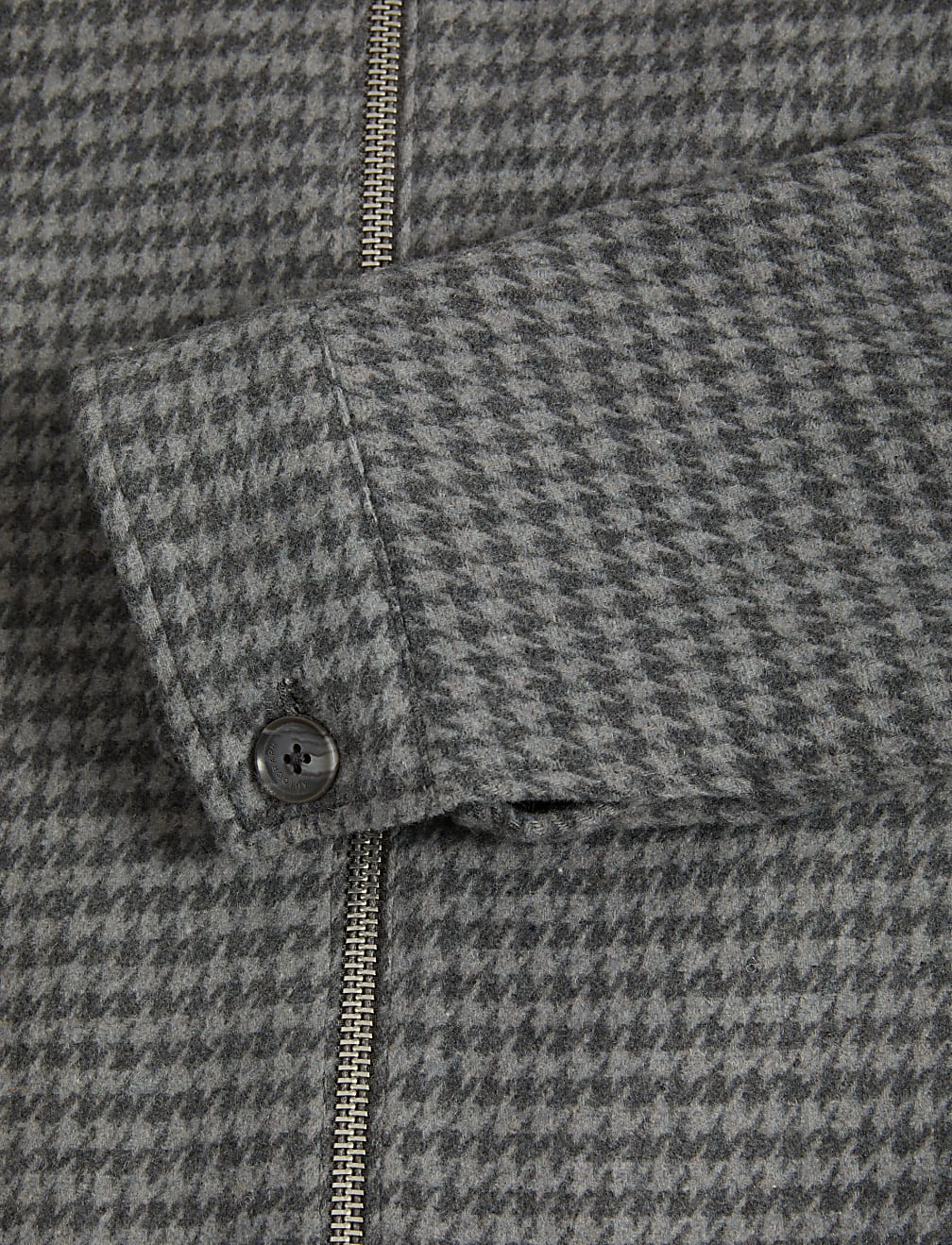 Bomber Jacket with Wool