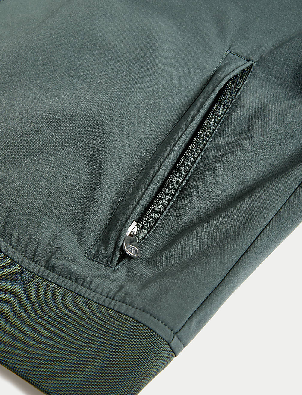 Plain Band Collar Jacket