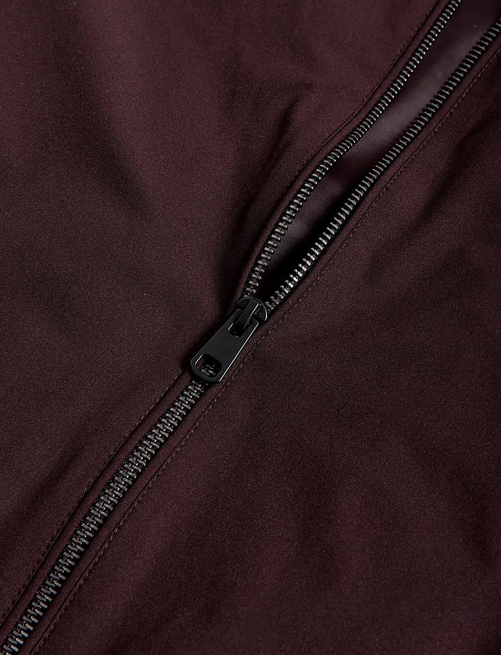 Plain Band Collar Jacket