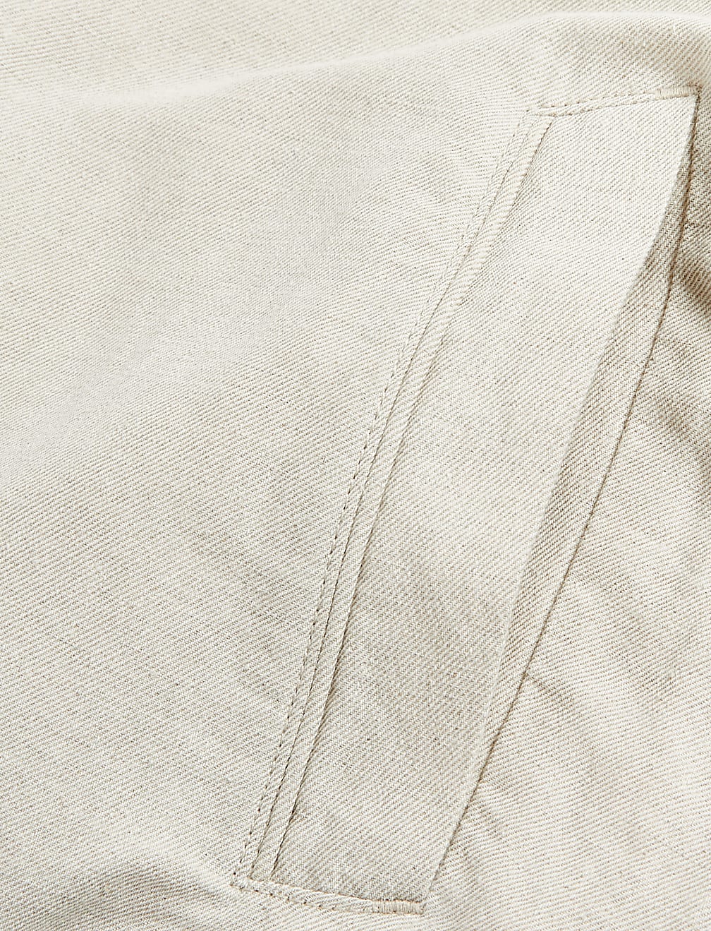 Linen Blend Harrington Jacket