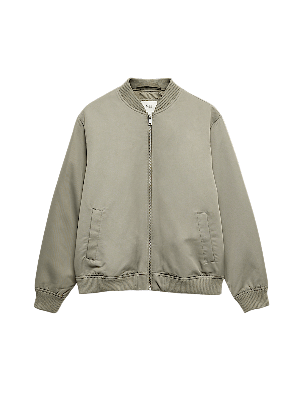 Satin Bomber Jacket