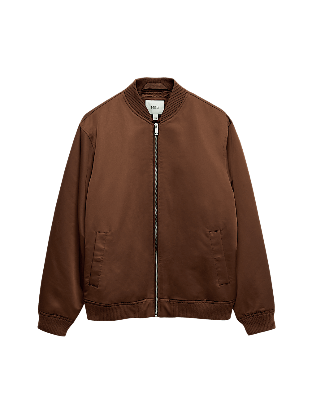 Satin Bomber Jacket
