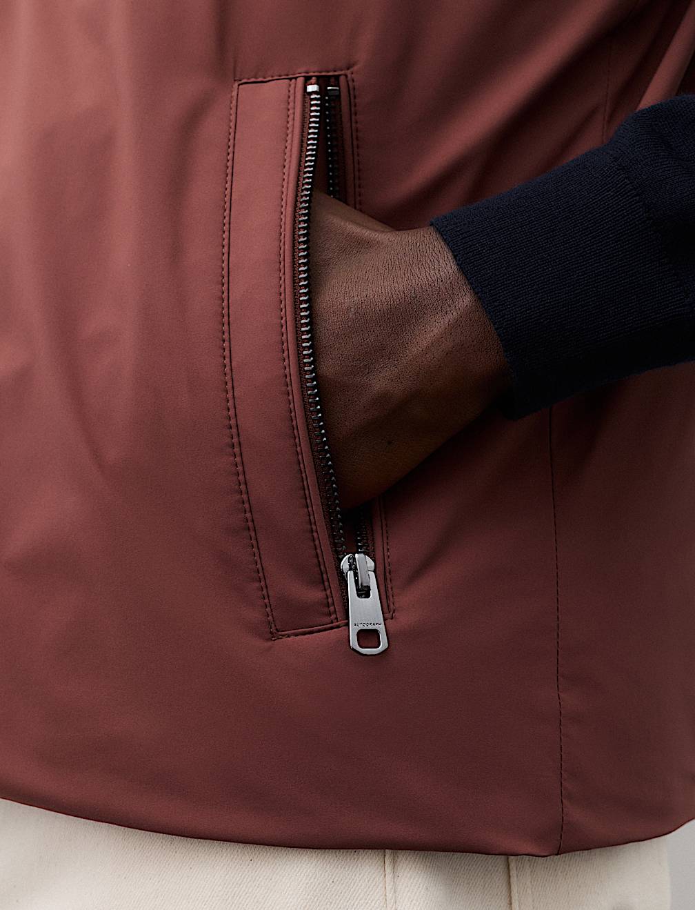 Feather and Down Padded Gilet