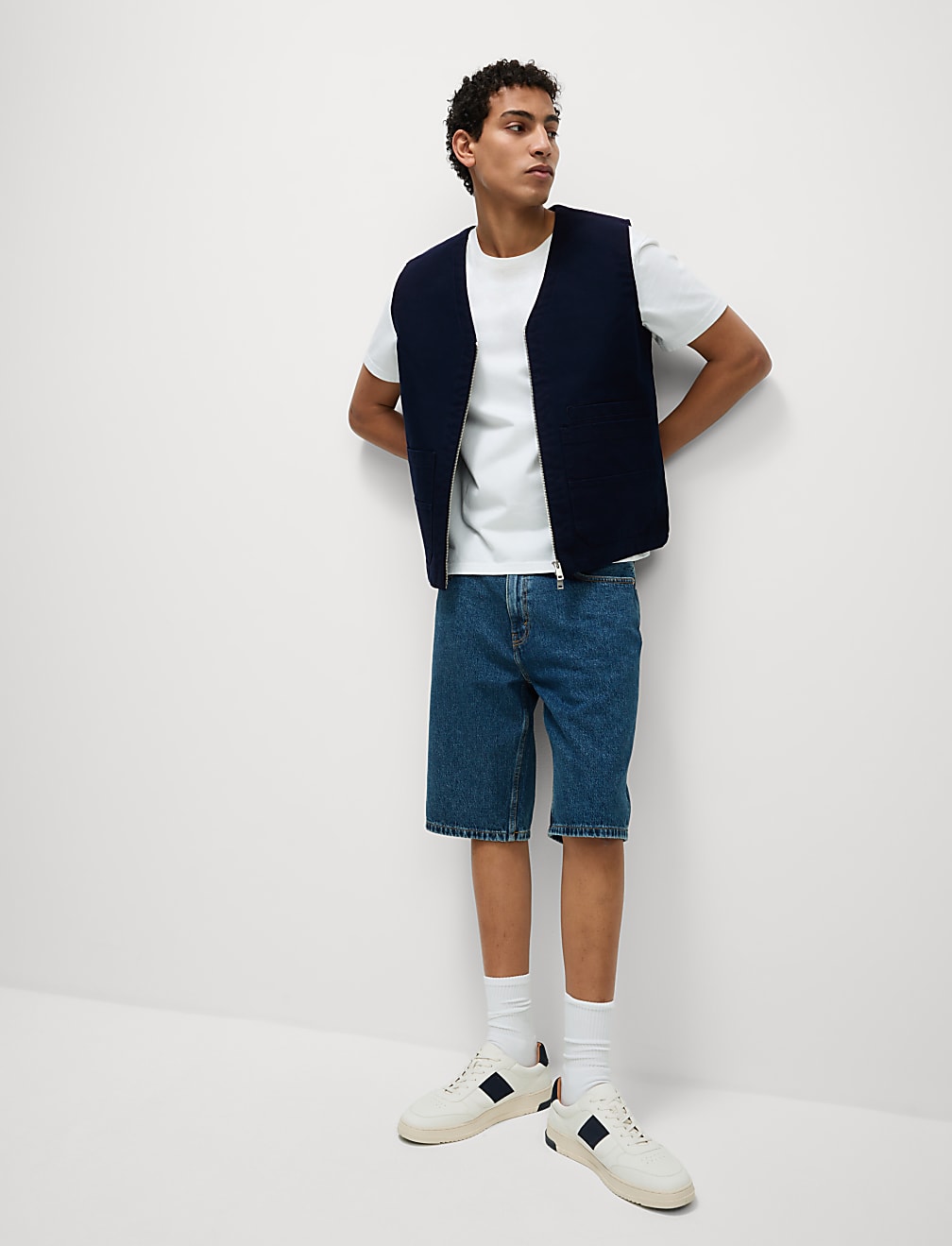 Padded Cotton Rich Canvas Gilet