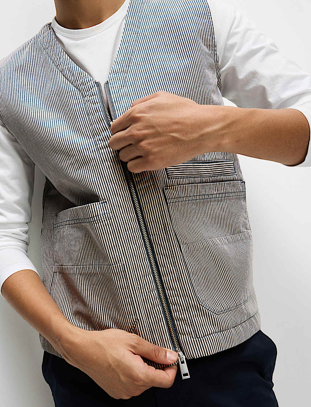 Padded Cotton Rich Canvas Gilet