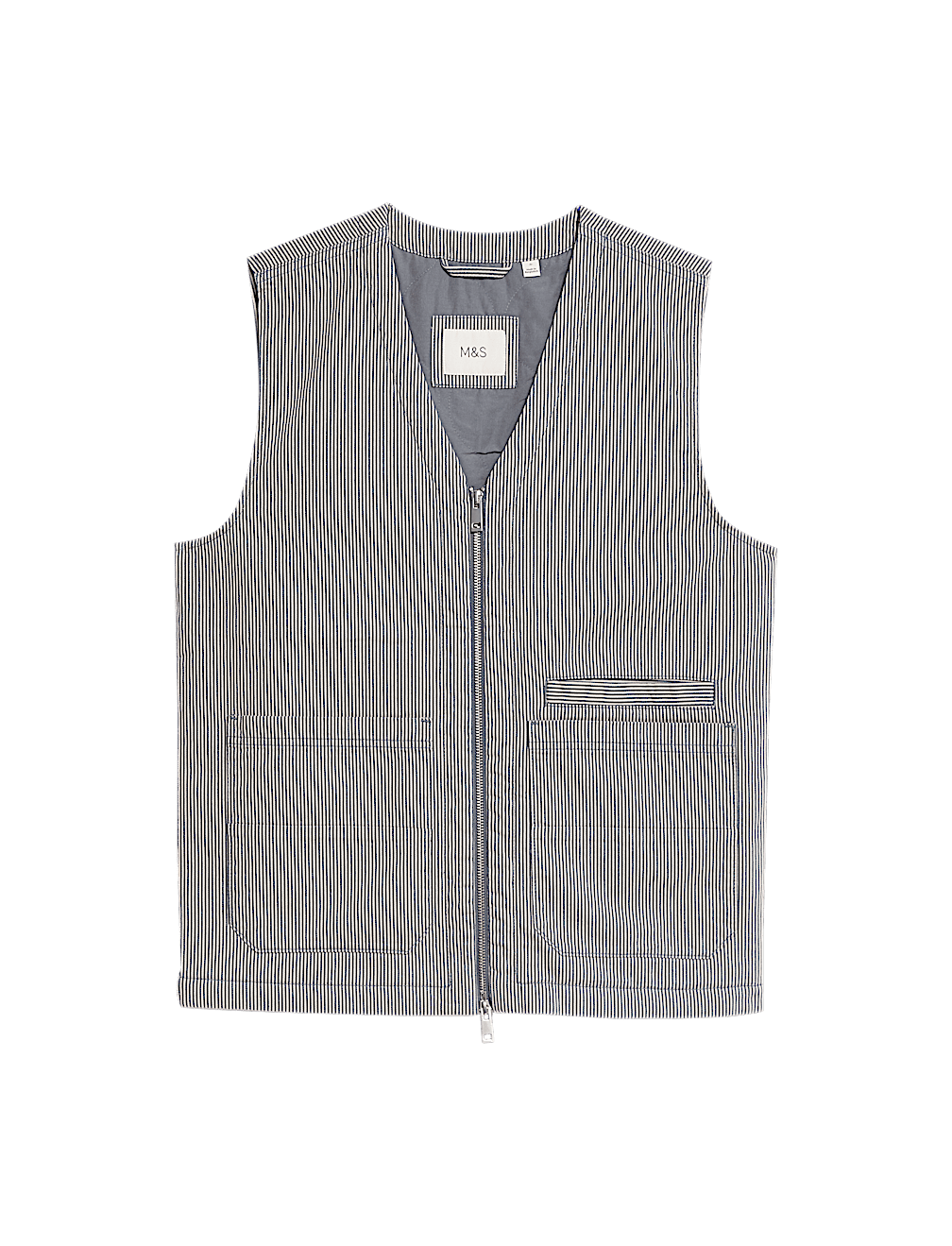 Padded Cotton Rich Canvas Gilet